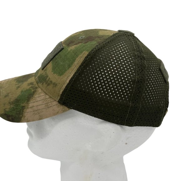 FIELDCRAFT Adjustable Tactical Trucker Hat ATACS-FG Pattern - Picture 3 of 5